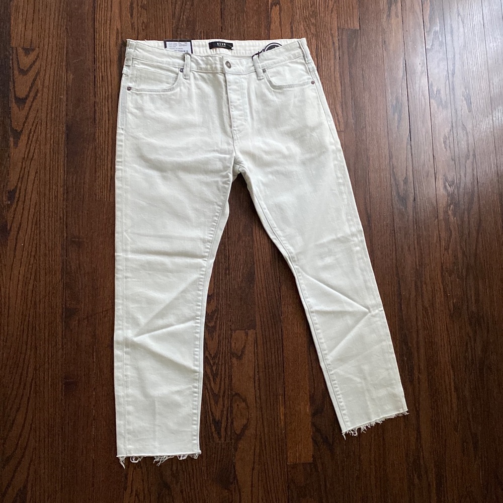 NEUW Denim 21st Century Denim "LOU" Jeans Slim Fit Sz 33 Raw Hem $200